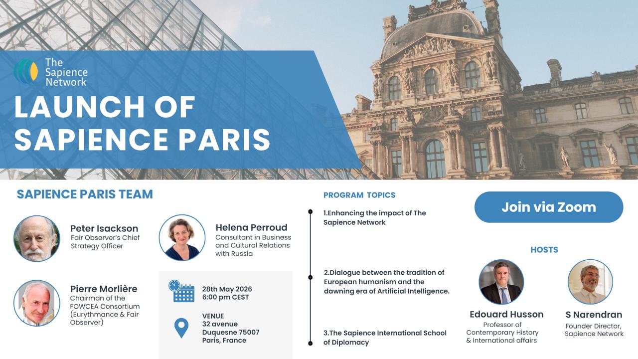 Sapience Paris Launch